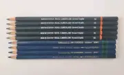 Set Of 9 Pencils - Rexel Cumberland 8B - Schwan Stabilo - Aquarellable 8041
