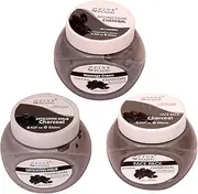 PINK PLUMS Charchol Face pack,Massage cream and Scrub For Face with Vitamin E 250 ml Each COMBO (Pack-3)