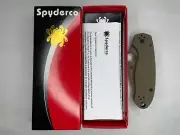 RARE Spyderco Para 3, OD PVD G-10 204P C223GPODFDE Limited REC Exclusive NEW