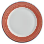 G.E.T. PA1602902524 Corona Calypso Coral Porcelain 10" dia. Rolled Edge Plate