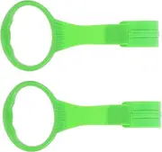 MOBUTOFU 2 Pack Baby Pull up Rings Walking Tool for Infants Playpen Accessories Bed Pull Rings Safe