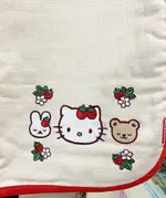 【震撼精品百貨】HELLO KITTY 凱蒂貓 三麗鷗 KITTY日本保暖毛毯/止滑墊(單人)-草莓#07770 震撼日式精品百貨