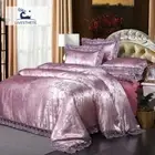 Purple BeddingSet 100% Cotton FlatSheet Fitted Sheet Elastic Band MattressCover