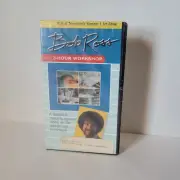Bob Ross 3-Hour Workshop VHS Video Tape Back To Basics Technique Vintage Artist