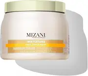 MIZANI True Textures Moroccan Clay Steam Mask - Deeply Conditions & Nourishes With Coconut Oil, For Curly Hair