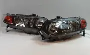New, Set of 2 NILIGHT Headlight Assembly for 2006-2011 Honda Civic 2 Dr.