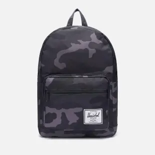 【Herschel】Pop Quiz 大型 黑混灰 黑色 帆布底 防潑水 筆電夾層 大學 書包 學生 男生 女生 背包 後背包