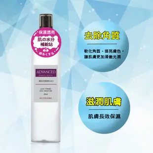 ADVANCED 清新去角質調理化妝水200ml