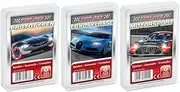 Ass Altenburger Set of 3 Quartet Games / Quartet Body Consisting of 1. Top Ass Motorsport - 2. Top Ass Luxury Class - 3. Top Ass Prototypes