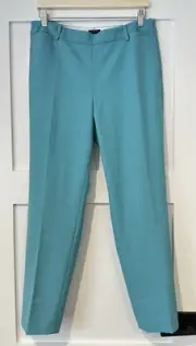Talbots NWT Women's Size 10 Turquoise Dress Pants Chatham Ankle