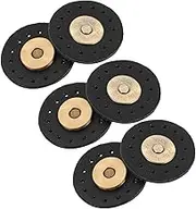 Operitacx 3pcs Magnetic Snap Buttons Leather Closures for Purses Handbags DIY Craft Projects Durable Magnetic Fasteners for Stylish Bag Making Grocery Shopping