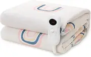 Heating Electric Blanket in Autumn and Winter, Double Electric Mattress, Safety Temperature- Regulating Non- Woven Fabric, Four- Speed Control, High Temperature Power- Off P
