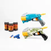 EVA Foam Pistol 2 Pack - Camo & Blue