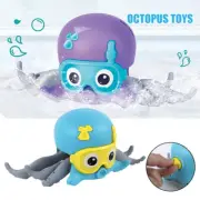 Baby Bath Toys Octopus Automatic Spray Water Bath Toy with LED Light NEW