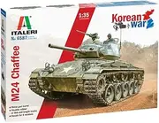Italeri 1:35 Scale M24 Chaffee Korean War Tanks Model Kit
