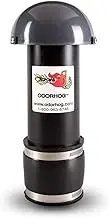 OdorHog Clamp On Vent Stack Pipe Filter 3", Black ABS with Mushroom Cap, Removes Outdoor Septic and Sewer Odor Problems (3.0-inch)