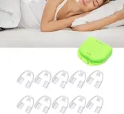 Teeth Grinding Mouth Guard for Sleep Grinding Teeth at Night Mouth Guard Brace Grinding Teeth (Pack of 10 with Organizer Box)