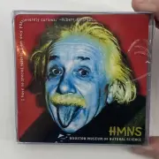 Albert Einstein Coaster Set Colorful Novelty Houston Museum Natural Science NEW