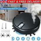 Smart Sweeping Robot Vacuum Cleaner Rechargeable Automatic Floor Mop Sweeper UK