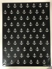 NEW Pattern Anchor Mesh Adhesive Silkscreen Stencil 9 x 12 inch Reusable