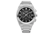 Citizen Eco-Drive Axiom Chronograph Stainless Steel Men's Watch (CA4580-50E)