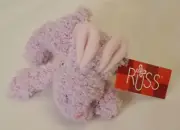 Russ Springtime Flopples Bunny Trsil Plush Beanbag mini W Tag