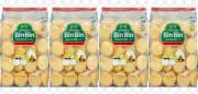 4 Pack FAMILY PACK Bin Bin Organic Rice Crackers, 19.9OZ Each