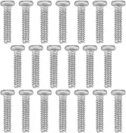 Pack of 100 Flat Head Screws Stainless Steel 304 GB818 Micro Mini Screws Small Screws Machine Screw for Industrial and Commercial Purposes (M1.4 x 6 mm)