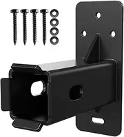 Perfeclan Hitch Wall Mount, Cargo Rack Hanging Garage Organizer, 2" Rust Resistant High Carbon Steel Hitch Mount Bike Rack Wall Mount