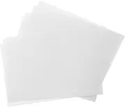 TEHAUX Embroidery Thread Paper Set 7pcs Water Soluble Self Adhesive Non Woven for DIY Washable Tear Away Embroidery Stabilizer