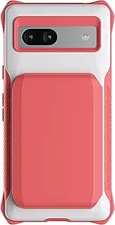 Ghostek EXEC Wallet Google Pixel 7a Case with Detachable Magnetic Credit Card Holder Heavy Duty Drop Protection Supports Wireless Charging Phone Cover Designed for 2023 Google Pixel7a (6.1inch) (Pink)
