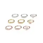 √Floral Nose Ring Daith Piercing Cartilage Hoop Septum Ring Ear Cartilage Trag `