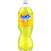 Fanta Pineapple Zero Sugar Soft Drink Bottle 1.25L