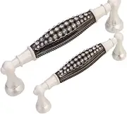 Pull Handle for Kitchen Cabinet Door Drawer Dresser Pulls Handles Door Pulls Kitchen Cabinet Handles Decorative Hardware Furniture Cabinet Accessories 2pcs(96mm)