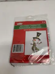 New Christmas House Inflatable Character Snowman 16 x 23 in