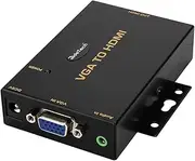 1080P VGA to HDMI Converter with 3.5mm Audio Port for PC Laptop Display Computer Mac Projector