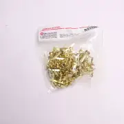 (100-Pk) Office Depot Round-Head Fasteners Brass 1" ABEL-02