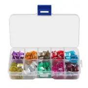 Mini Low Profile Fuses, Set of 100, Automotive Electrical Equipment Essentials,