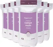Oval Premium Pads, 300Ct (6 Packs of 50), Solimo Replacement