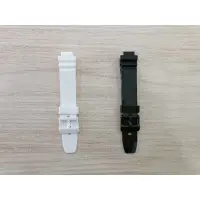 在飛比找蝦皮購物優惠-12mm電子錶錶帶 亮面 塑膠帶扣 CASIO 代用錶帶 L