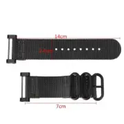 21cm Adjustable 8-Hole Nylon Watch Strap Wrist Band For Suunto Essential/Core y