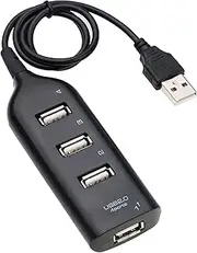 Hi-Speed Hub Adapter USB Hub Mini USB 2.0 4-Port Splitter for PC Laptop Notebook Receiver Computer Peripherals Accessories