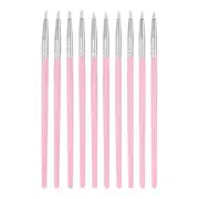 10pcs Clay Sculpting Tool Set, Clay Sculpting Rubber Tip Shaping Pen White
