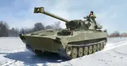 Trumpeter 09562 1/35 Russian 2S34 Hosta Self-Propelled Howitzer/Motar Plastic Mo