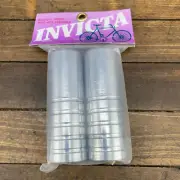 Old School BMX Axle Pegs 3/8 14 mm Axle Deep Socket Pegs Steel Chrome NOS A2