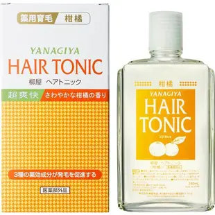 日本 3518 YANAGIYA 柳屋 HAIR TONIC 柑橘養髮水 養髮液 頭皮水 240mL 柑橘頭皮水