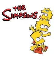 The Simpsons Bart, Lisa and Maggie Enamel & Metal Badge/Pin - Free Post