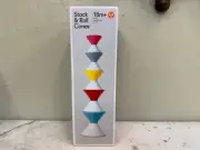 Kido Stack & Roll Cones Stackinbg Toy 5 Pieces