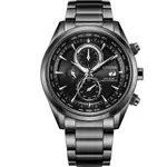 送禮首選★CITIZEN 星辰紳仕光動能商務時計電波腕錶/43MM/AT8265-81E 附提袋【全館滿額折價★APP下單點數4倍送】線上購買享_實體門市同步服務