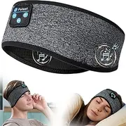 Fulext Sleep Headphones Bluetooth Headband Sleeping Headphones, Wireless Noise Cancelling Headphones for Side Sleepers Office Nap Air Travel Relaxing Meditating Cool Tech Gadgets Unique Gifts